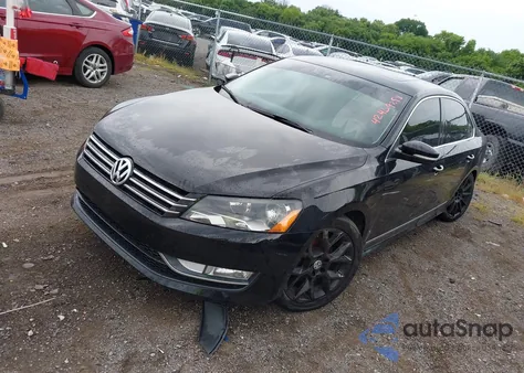2015 Volkswagen Passat 1.8T Se из США, поврежденный, VIN 1VWBT7A32FC020806